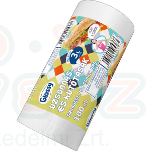 GLOSSY Uzsonnás tasak tekercsben 3 l
