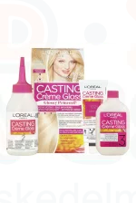 L'ORÉAL Casting Créme Gloss Hajfesték 1021 Világos Gyöngyszőke/Kókuszos Habcsók Kép