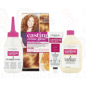 L'ORÉAL Casting Créme Gloss Hajfesték 834 Borostyánszőke