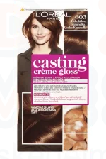 L'ORÉAL Casting Créme Gloss Hajfesték 603 Csokis Karamella Kép