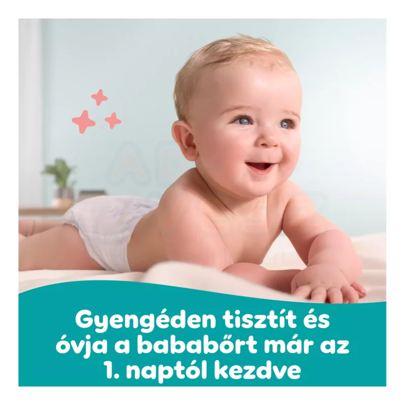 Pampers törlőkendő Sensitive 12x52 db (nem bontható) Kép