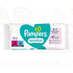 Pampers törlőkendő 52 db Sensitive