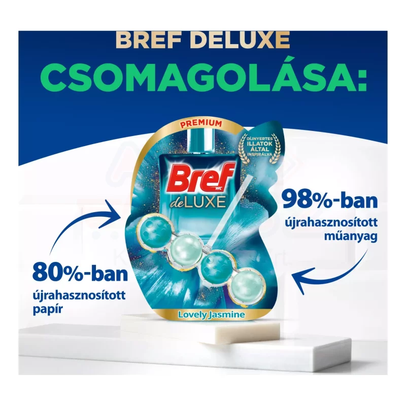 Bref DeLuxe 2x50 g Lovely Jasmine (turquise) Kép