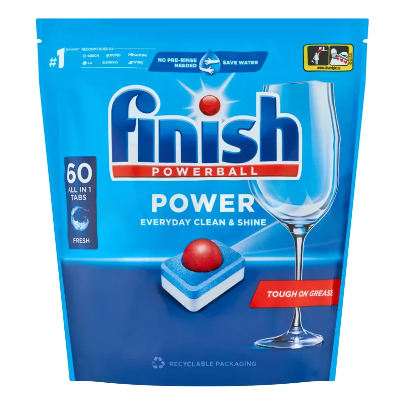 Finish Power Allin1 Tabletta 60 db Regular Kép