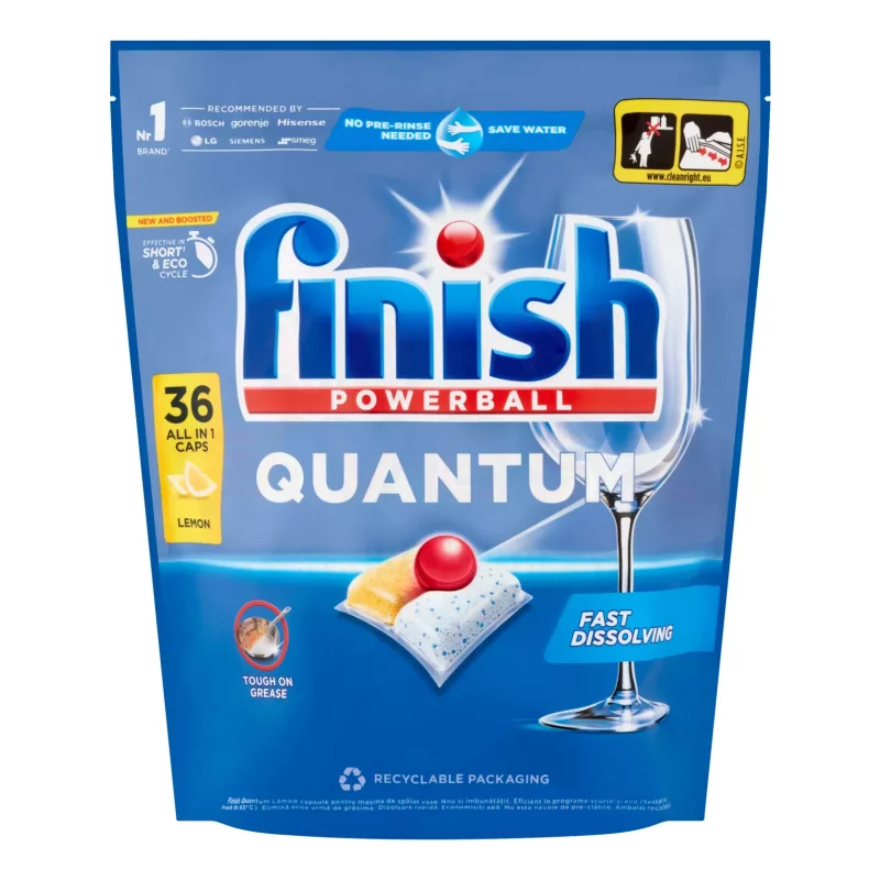 Finish Quantum Tabletta 36 db Lemon Kép