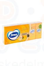 Zewa Softis papírzsebkendő 4 rétegű 10x9 db Soft&Sensitive Kép