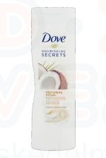 DOVE testápoló 400 ml Restoring Care testápoló krém száraz bőrre kókuszolajjal és mandula Kép