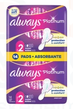 Always egészségügyi betét Ultra Duo Platinum Super 14 Kép