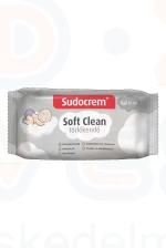 SUDOCREM törlőkendő 55 lap Soft clean Kép