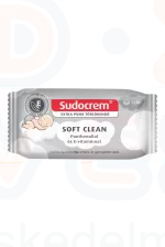SUDOCREM törlőkendő 55 lap Soft clean Kép