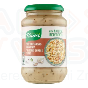 KNORR Üveges szósz 400 g Tejszínes gombás
