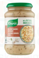 KNORR Üveges szósz 400 g Tejszínes gombás Kép