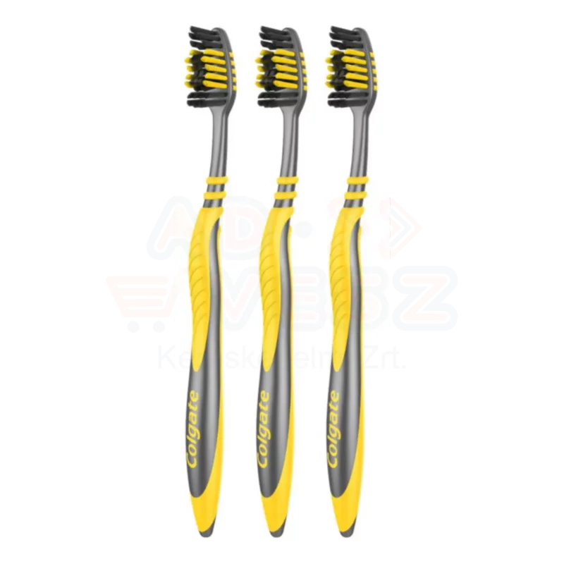 COLGATE fogkefe ZigZag Charcoal TRIO (3 db) Kép