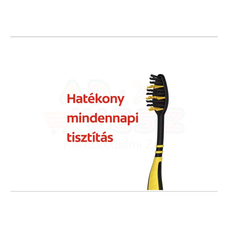 COLGATE fogkefe ZigZag Charcoal TRIO (3 db) Kép