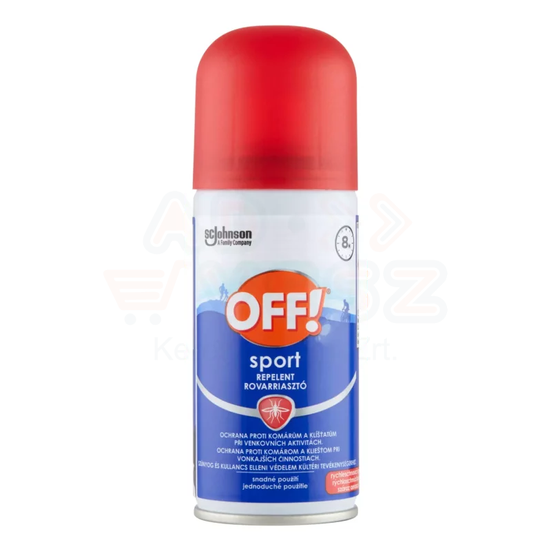 Off!® Sport rovarriasztó száraz aerosol 100 ml Kép