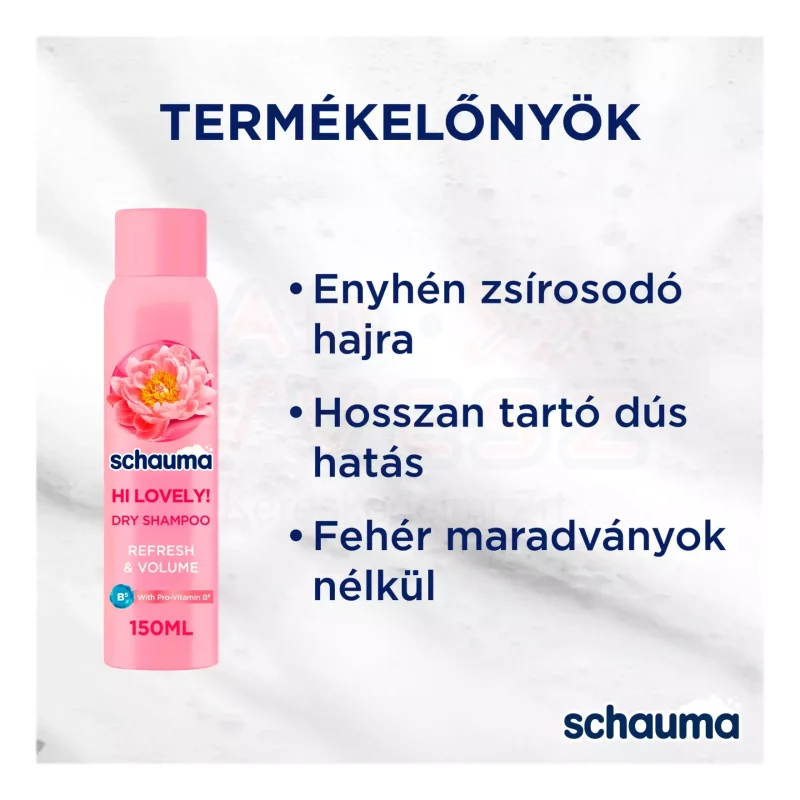 Schauma száraz sampon 150 ml Hi Lovely! - normál hajra Kép