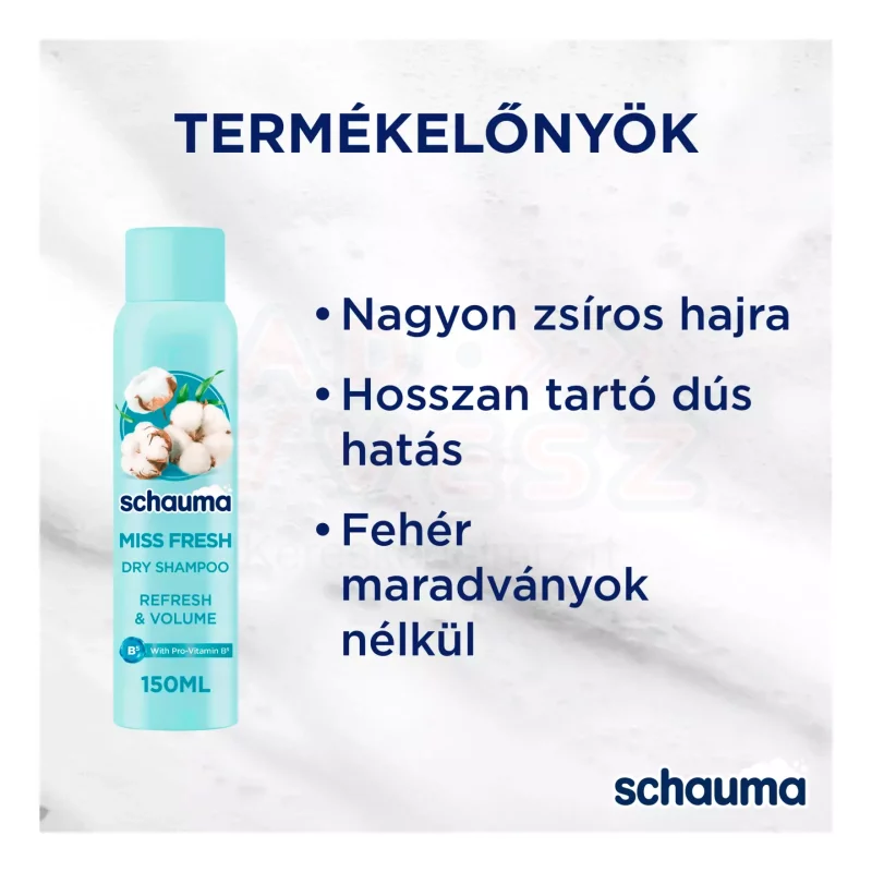 Schauma száraz sampon 150 ml Miss Fresh - zsíros hajra Kép