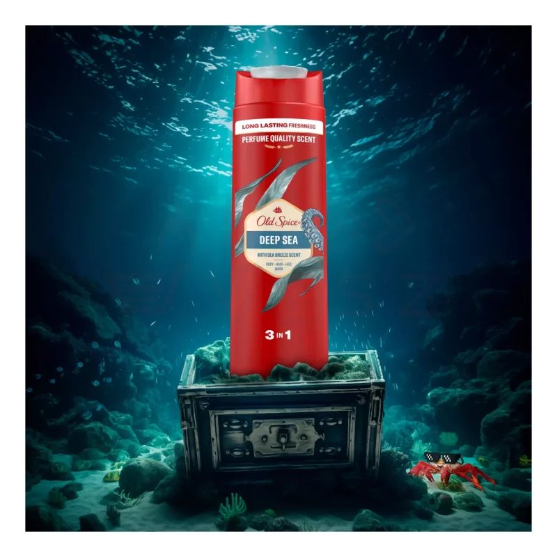 Old Spice tusfürdő 400 ml Deep Sea Kép