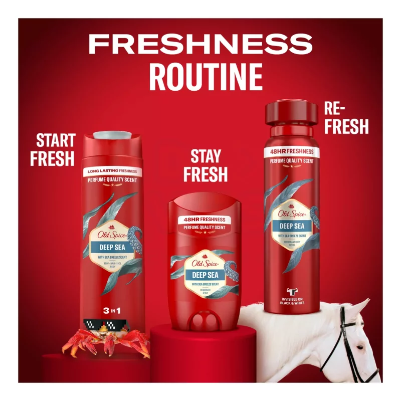 Old Spice tusfürdő 400 ml Deep Sea Kép