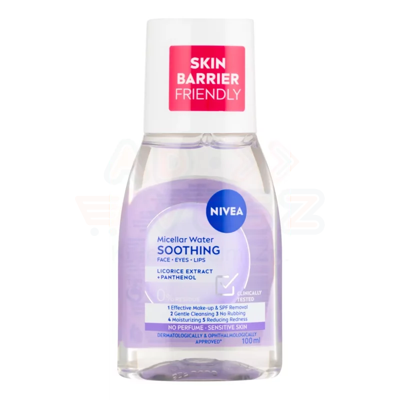 NIVEA micellás arctisztító 100 ml Nyugtató Ápoló érzékeny bőrre Kép
