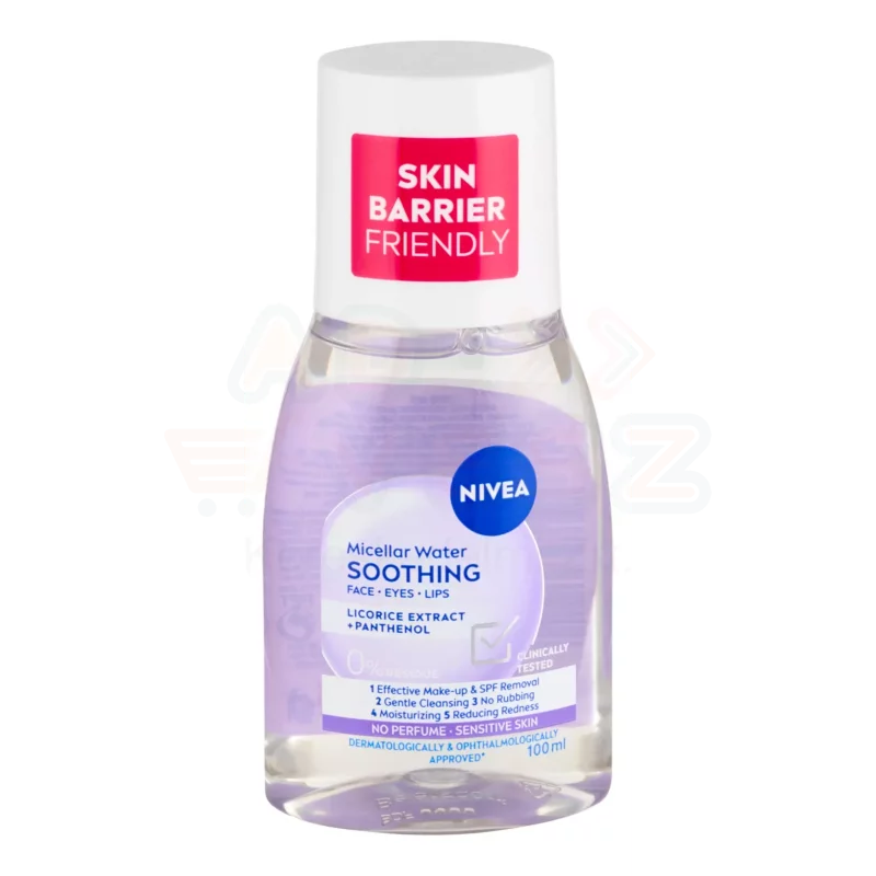 NIVEA micellás arctisztító 100 ml Nyugtató Ápoló érzékeny bőrre Kép