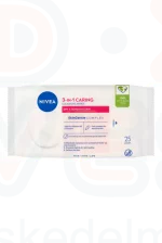 NIVEA arctisztító kendő 25 db Ápoló száraz/érzékeny bőrre Kép