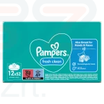 Pampers törlőkendő Fresh Clean 12x52 db (nem bontható) Kép