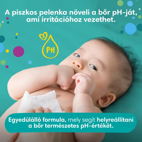 Pampers törlőkendő Fresh Clean 12x52 db (nem bontható) Kép