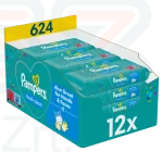 Pampers törlőkendő Fresh Clean 12x52 db (nem bontható) Kép