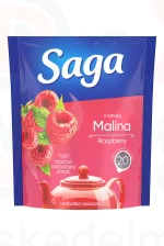 SAGA gyümölcstea 20 filter Málna Kép