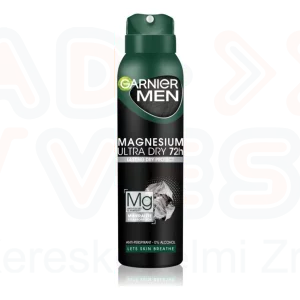 GARNIER MEN Mineral Deo Spray 150 ml Magnesium Ultra Dry 72h