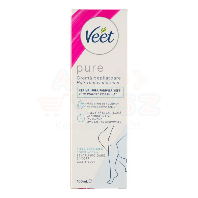 VEET Pure Szőrtelenítő krém - érzékeny bőrre 100 ml Kép