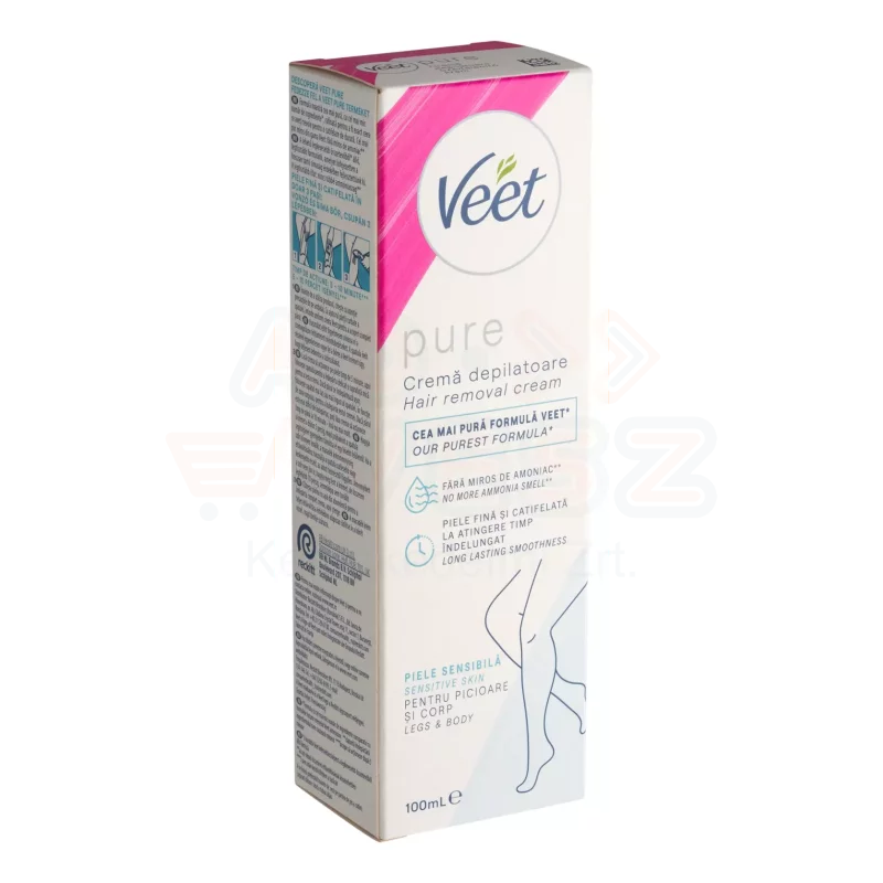 VEET Pure Szőrtelenítő krém - érzékeny bőrre 100 ml Kép