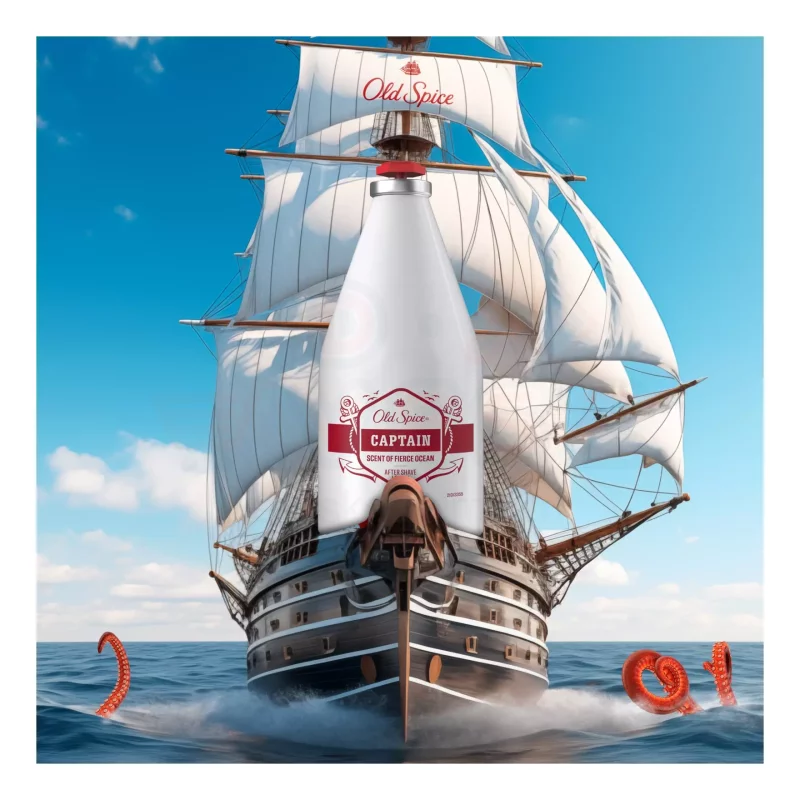 Old Spice arcvíz 100 ml Captain Kép