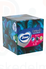 Zewa Deluxe papírzsebkendő 3 rétegű 60 db Aroma Collection - dobozos Kép
