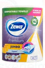 Zewa háztartási papírtörlő 3 rétegű 1 tekercses Prémium Jumbo Kép