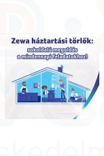 Zewa háztartási papírtörlő 3 rétegű 1 tekercses Prémium Jumbo Kép