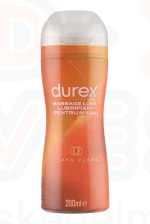 DUREX Massage 2in1 érzéki masszázs zselé és síkosító ylang-ylang-gal 200 ml Kép