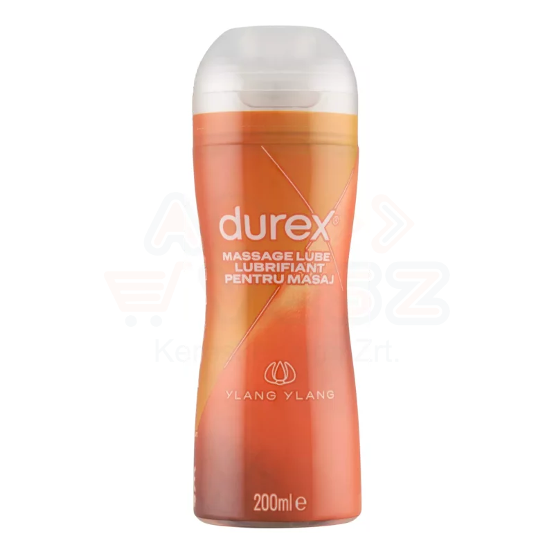 DUREX Massage 2in1 érzéki masszázs zselé és síkosító ylang-ylang-gal 200 ml Kép