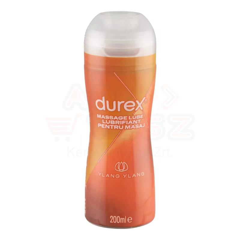 DUREX Massage 2in1 érzéki masszázs zselé és síkosító ylang-ylang-gal 200 ml Kép