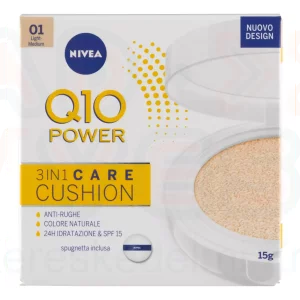 NIVEA Q10 PLUS alapozó Cushion normál tónusú bőrre 15 ml