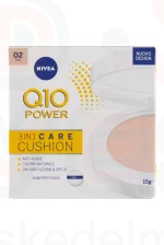NIVEA Q10 PLUS alapozó Cushion sötétebb tónusú bőrre 15 ml Kép
