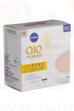 NIVEA Q10 PLUS alapozó Cushion sötétebb tónusú bőrre 15 ml Kép