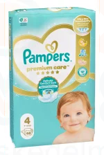 Pampers Premium Care pelenka 4méret 68 db Kép