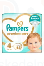 Pampers Premium Care pelenka 4méret 68 db Kép