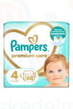 Pampers Premium Care pelenka 4méret 68 db Kép