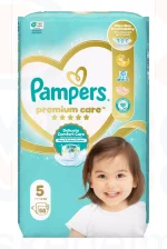Pampers Premium Care pelenka 5méret 58 db Kép