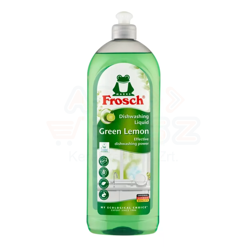 FROSCH Mosogatószer Zöld Citrom 750 ml Kép