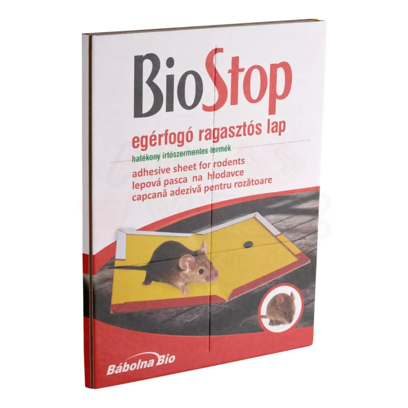 BIOSTOP egérfogó ragasztós lap Kép