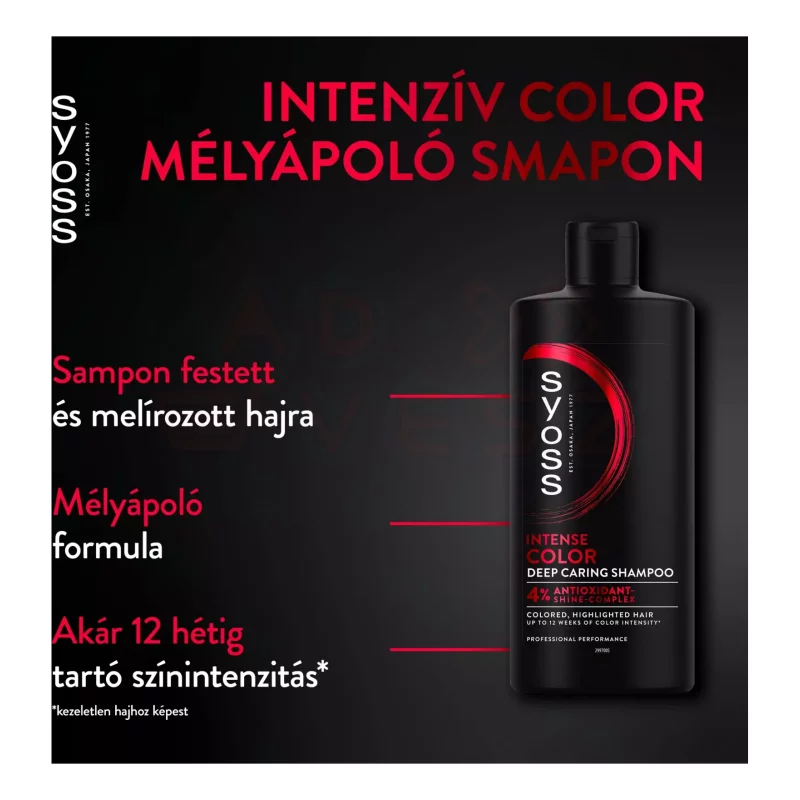 Syoss sampon 440 ml Color/Színvédő Kép